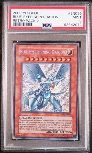 PSA 9 遊戯王 青眼の輝竜 RP02-EN096 シークレットレトロパック 2｜WORLD RESOURCE【KING店】