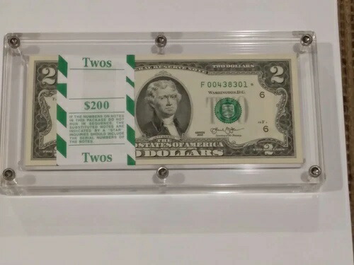 2013 $2 FRN スターノート パック 100 アトランタ連続希少 640,000 EPQ/PPQ
