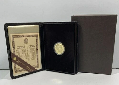 1981年カナダ 100ドル金プルーフ O Canada。0.5オンス純金。OGP付き。|WORLD RESOURCE【KING店】