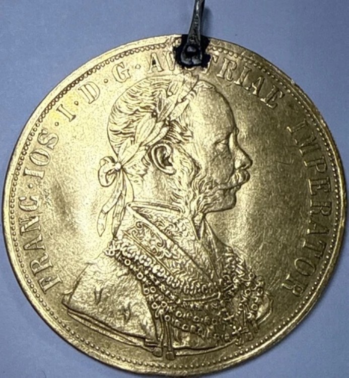 1880年オーストリア金貨4ドゥカットKM2276元宝飾品|WORLD RESOURCE【KING店】