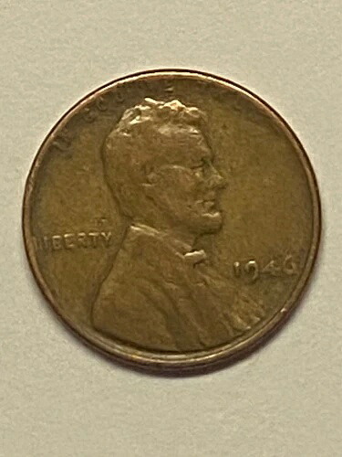 1946年小麦ペニー、ミントマークなし、エラーあり、希少｜WORLD RESOURCE【KING店】