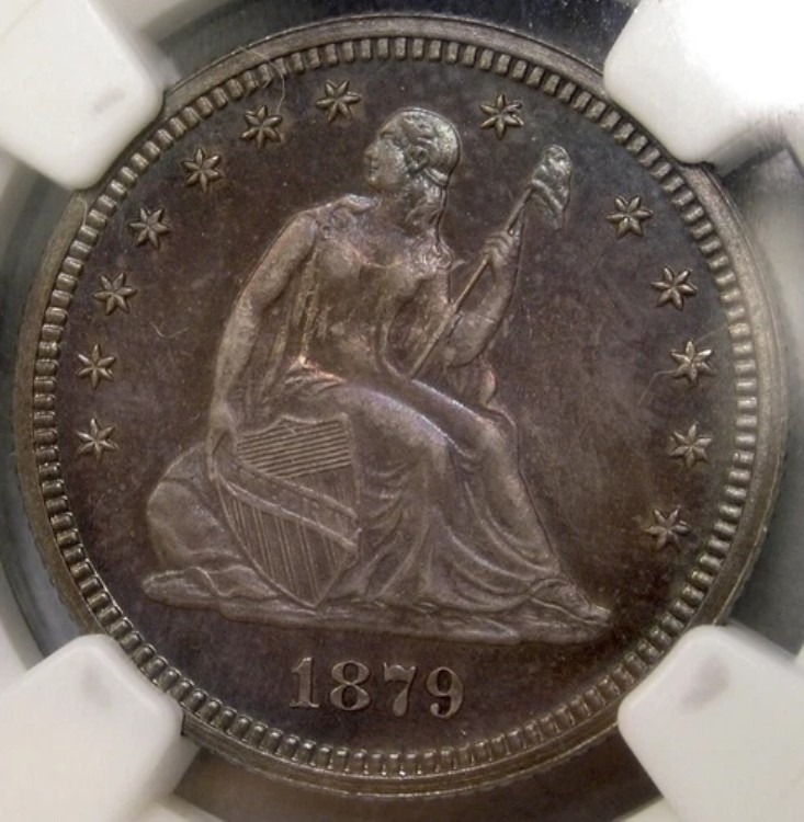 1879年 リバティ座像 極めて希少 1100枚限定 NGCプルーフ 65 PQ GEM+