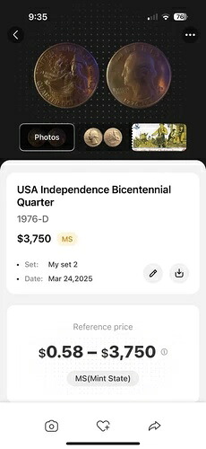 1776-1976 バイセンテニアル クォーターD ミント | 希少コイン|WORLD RESOURCE【KING店】