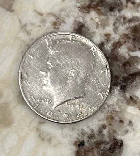 1974年米国ハーフドル硬貨、非常に希少、銀製、良好な状態|WORLD RESOURCE【KING店】