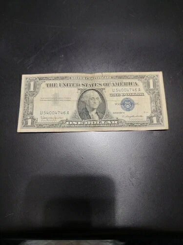 1957年 1ドル銀貨証明書 - 稀少なエラーと固有のシリアル番号 - コレクターズノート|WORLD RESOURCE【KING店】
