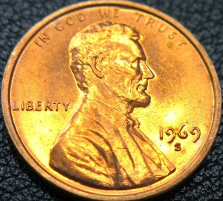 超レア 1969-S ダブルダイ エラー 1C: DDO リンカーン記念セント、厚いリムの宝石!|WORLD RESOURCE【KING店】