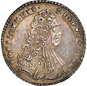 マルタ - 1737 聖ヨハネ騎士団 - ラモン・デスピューグ 4 タリ - NGC AU58 - 非常に希少!｜WORLD RESOURCE【KING店】 712,360円