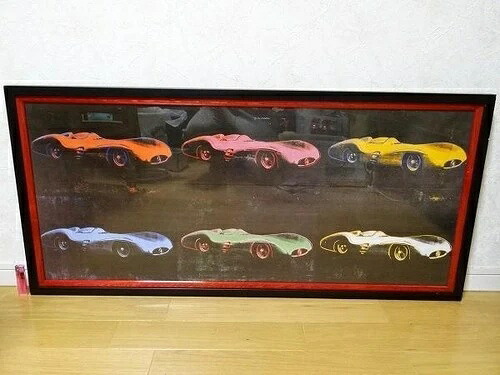 希少なアンディ・ウォーホルの車、当時の古い車のアートポスターアイテム|WORLD RESOURCE【KING店】