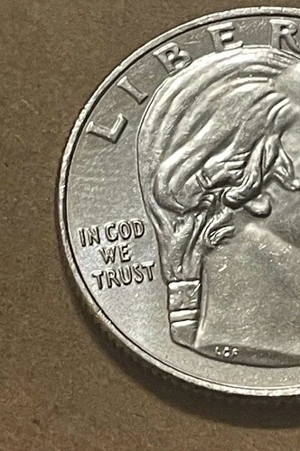 エラー 2023 ジョヴィタ イダー クォーター エラーコイン「IN COD WE TRUST」レア D S｜WORLD RESOURCE【KING店】 728,200円