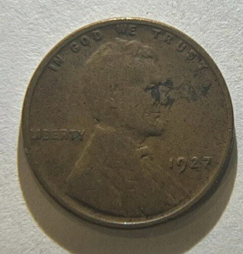 1927年製ウィートペニー（ミントマークなし）希少