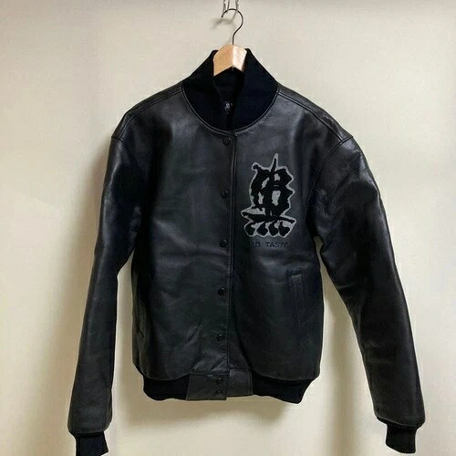 超レア BAD TASTE バッドテイスト オールレザースタジアムジャケット サイズL レザージャケット