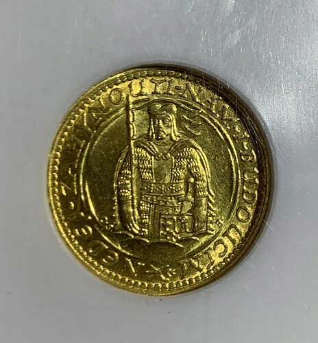 1926年チェコスロフ金貨ダカット NGC MS64
