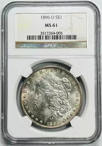 1896年 O モルガン銀貨 NGC MS-61|WORLD RESOURCE【KING店】