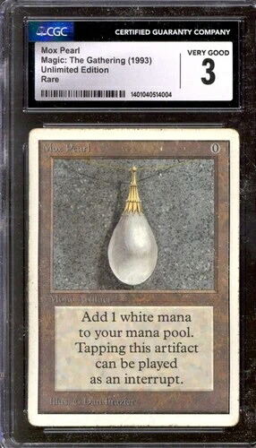 マジック：ザ・ギャザリング MTG アンリミテッド モックスパール CGC 3 ヘビープレイ HP