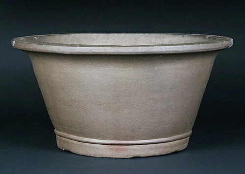 大型アンティーク中国陶器盆栽鉢 ? 200年以上前の珍しい唐木