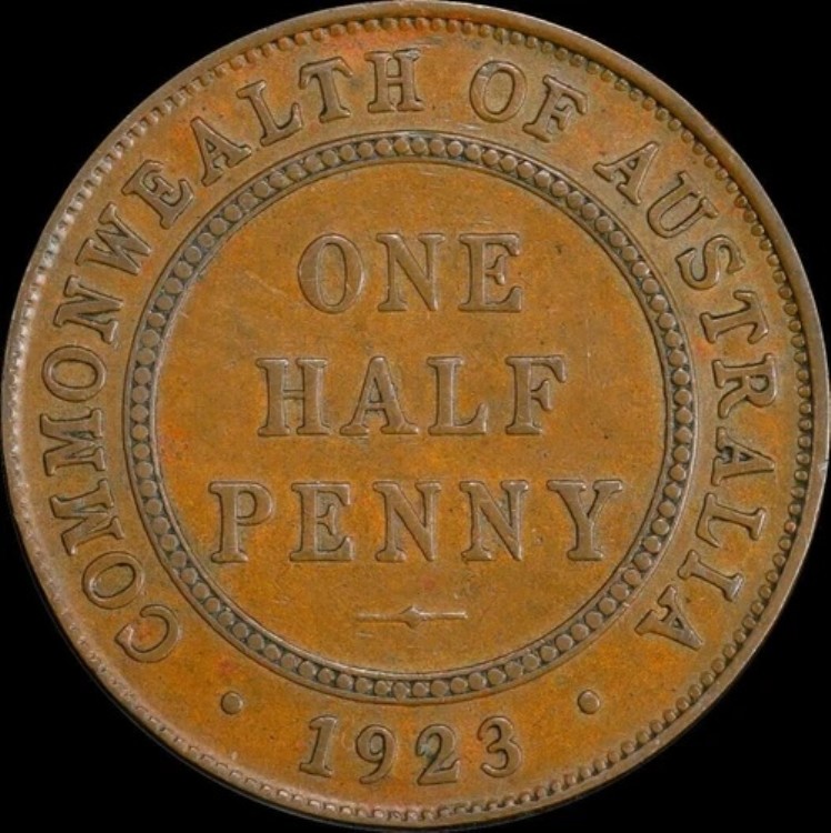 1923年ハーフペニー PCGS XF45BN｜WORLD RESOURCE【KING店】