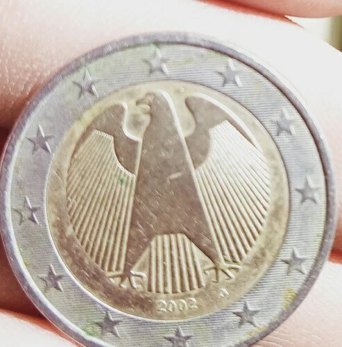 ドイツ 2ユーロ硬貨 2002 N1126【ドイツ】2002年(F) 2ユーロ硬貨 - メルカリ