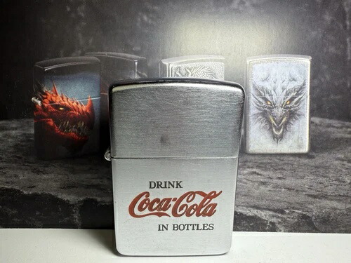 コカコーラ　Coca-Cola ビンテージ　ジッポー 楽天市場】【保存資料】ビンテージZippo Drink Coca-Cola コカコーラ
