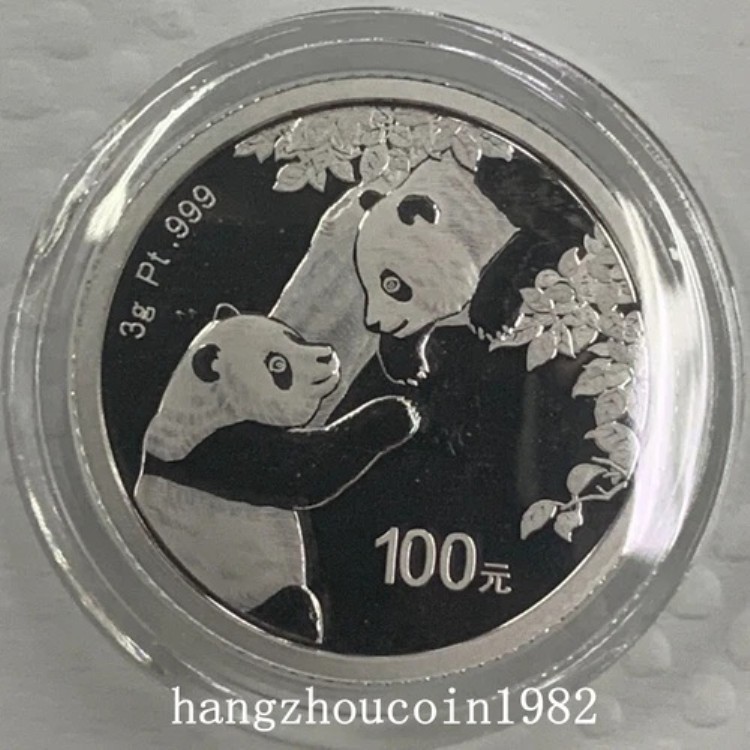 2023年 中国 100元 パンダプラチナコイン 3g 中国 2023年 パンダプラチナコイン Pt.999 101,200円
