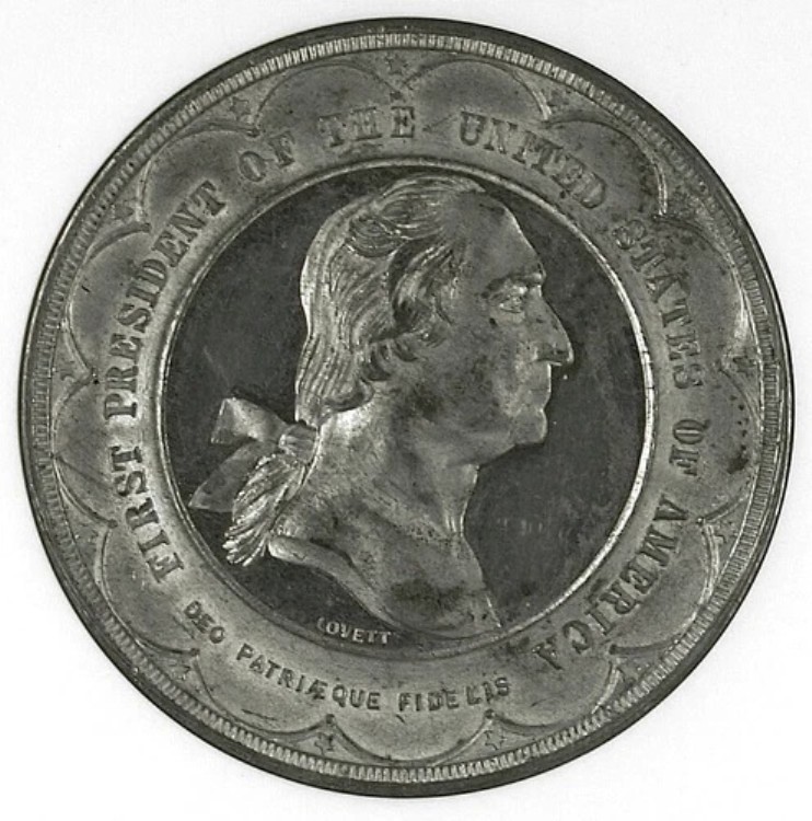 1889年ワシントン就任式/ブルックリン橋メダル ? NGC MS63 PL - 希少度5｜WORLD RESOURCE【KING店】