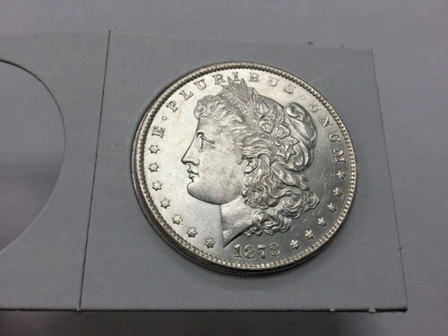 1878年7テールフェザーモルガンダラー、UNCの美しい白い派手なコイン｜WORLD RESOURCE【KING店】