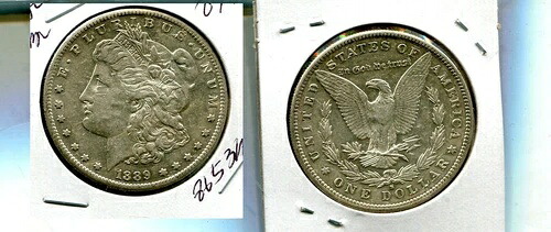 1889年 S モーガン シルバードル AU BU 8653R
