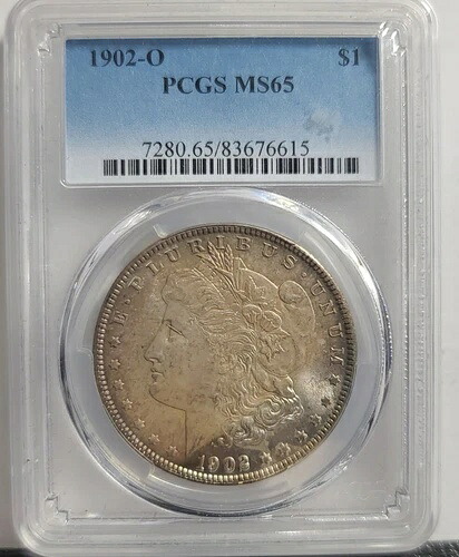 1902-O モルガン 1ドル PCGS MS65 83676615｜WORLD RESOURCE【KING店】