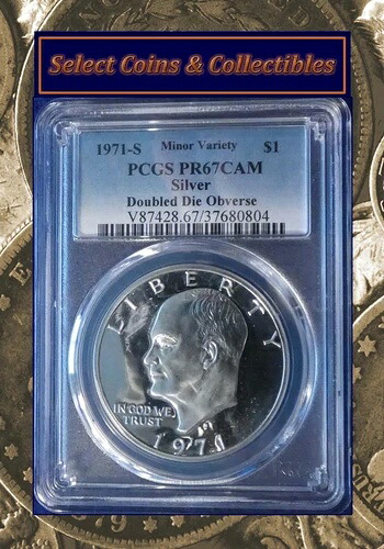 1971-S シルバー プルーフ アイゼンハワー PCGS PR67CAM DDO #1349｜WORLD RESOURCE【KING店】