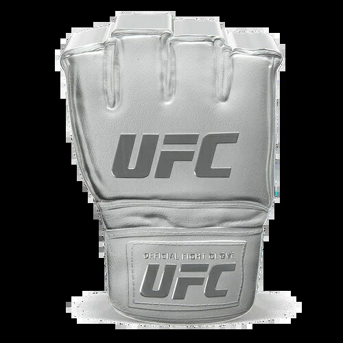 2024年 ニウエ UFC 公式ファイトグローブ 3オンス シルバー プルーフコイン