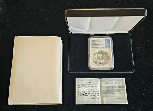 中国 2018 2オンス シルバー マカオショー 30周年記念 PF70UCAM NGC 4871257-059 箱・品質証明書付き
