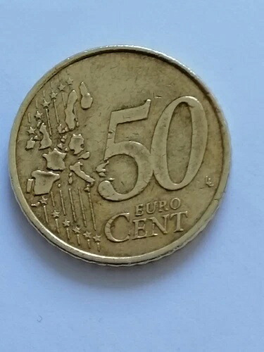 希少な50セントユーロ硬貨、ドイツ、2002年、F｜WORLD RESOURCE【KING店】