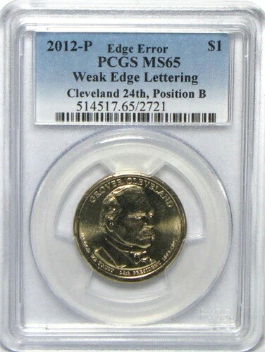 2012-P クリーブランド 24th ウィークエッジ レタリングエラー PCGS MS65 POS B｜WORLD RESOURCE【KING店】