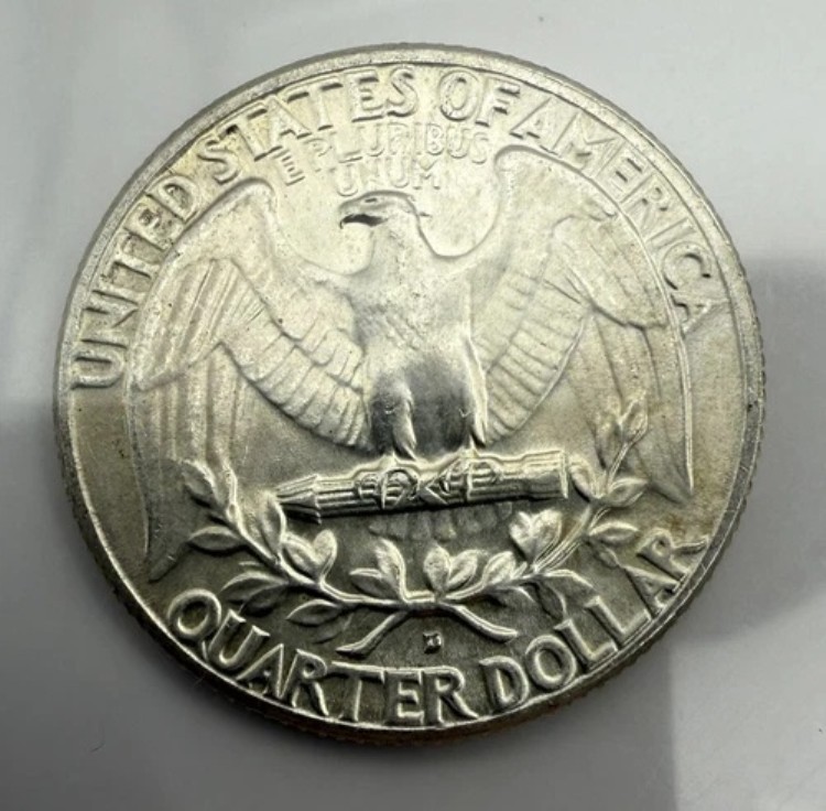 超レア　1951年 アメリカ 1セント硬貨 楽天市場】【銀貨】アメリカ ワシントン 1/4ドル(25セント)銀貨