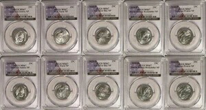 2020年 P&D 国立公園 10枚入り 25セント コイン クォーターセット PCGS MS67 アメリカ国旗 バットコイン｜WORLD RESOURCE【KING店】
