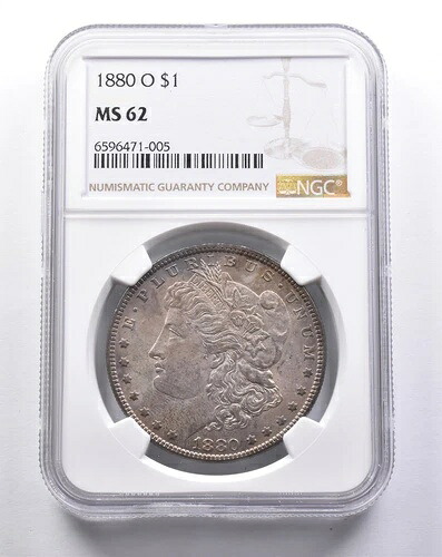 MS62 1880-O モルガン銀貨 NGC *3306｜WORLD RESOURCE【KING店】