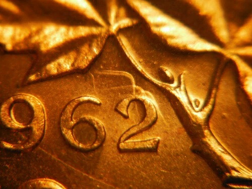 1962年 1セント ***** 複数吊り下げ 2 ***** レッドチョイス BU