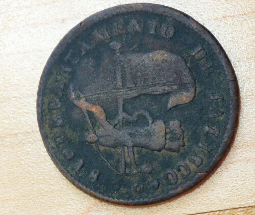 1836 メキシコ第一共和国 1/4 実物 KM# 354 DEPARTAMENTO DE JALISCO｜WORLD RESOURCE【KING店】 116,050円