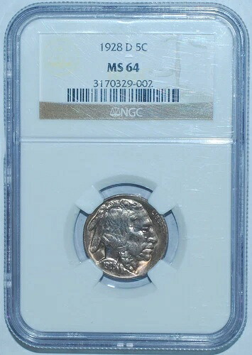 1928 D NGC MS64 バッファローニッケル｜WORLD RESOURCE【KING店】