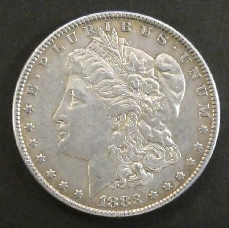 1883年 1ドル モルガン銀貨 米国造幣局発行