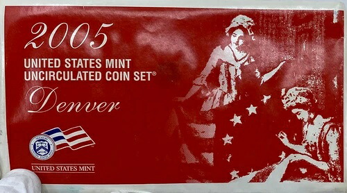 2005年 アメリカ合衆国造幣局 コインセット（州貨幣付き） i121386