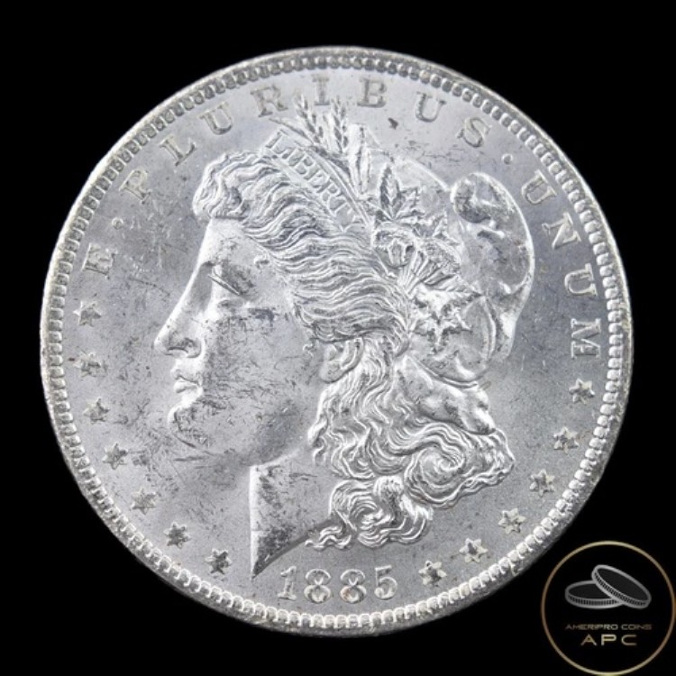 1885 O モルガン銀貨 高品位 BU