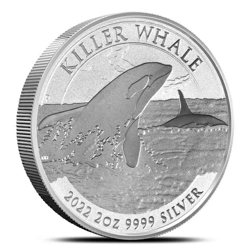 2022年 2オンス オーストラリア シャチ 銀貨 56,100円