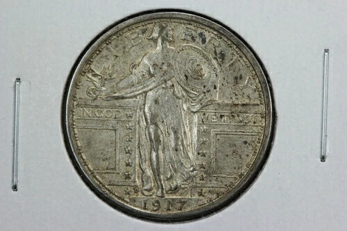1917-D タイプ1 スタンディングリバティクォーター AU+ 42S7 125,950円