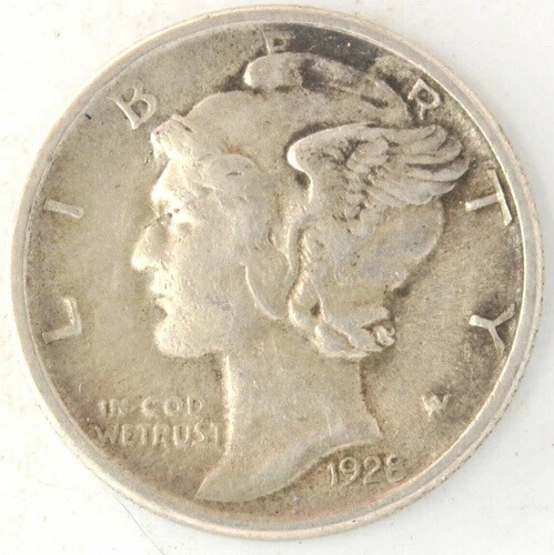 楽天市場】【銀貨】 マーキュリーダイム 1ダイム(10セント)銀貨 1920年