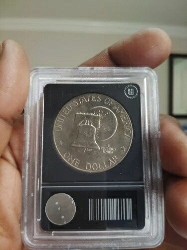 1976年アイゼンハワー建国200周年記念ドルには大きなK Lが刻まれている｜WORLD RESOURCE【KING店】