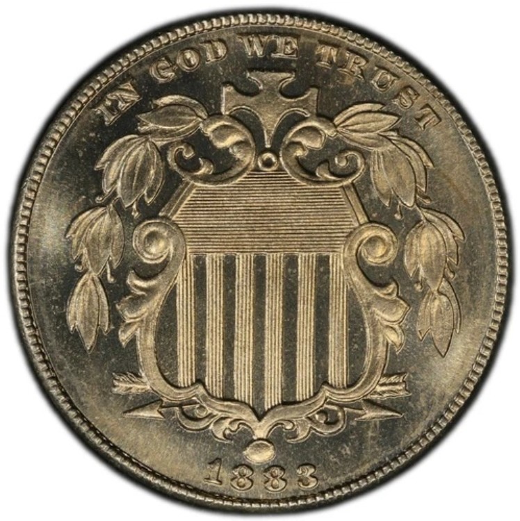 1883年シールドニッケル - PCGS PR65 - SUPER PQ - 指定されたグレードよりもはるかに優れている
