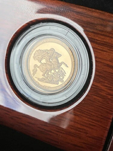 2017年フルソブリン金貨プルーフコイン