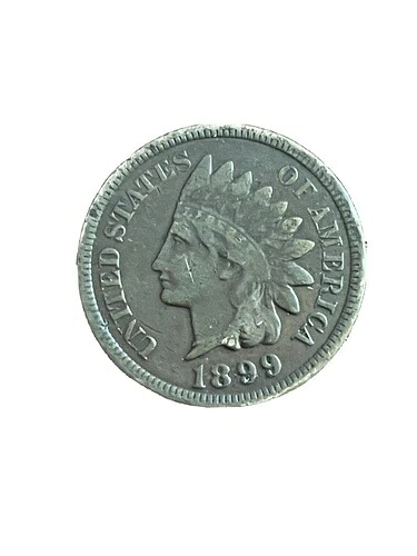 1899年のインディアンヘッドペニー