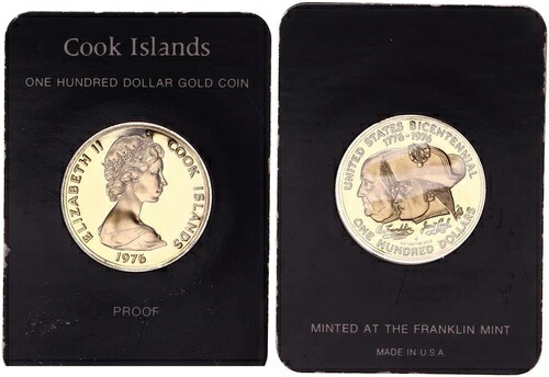 楽天市場】バハマ諸島 10ドル金貨 エリザベス女王二世 K22 1971年 3.9g