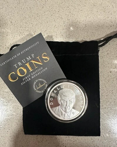 楽天市場】【公式】 純銀99.9％ トランプ大統領 シルバーコイン 純銀